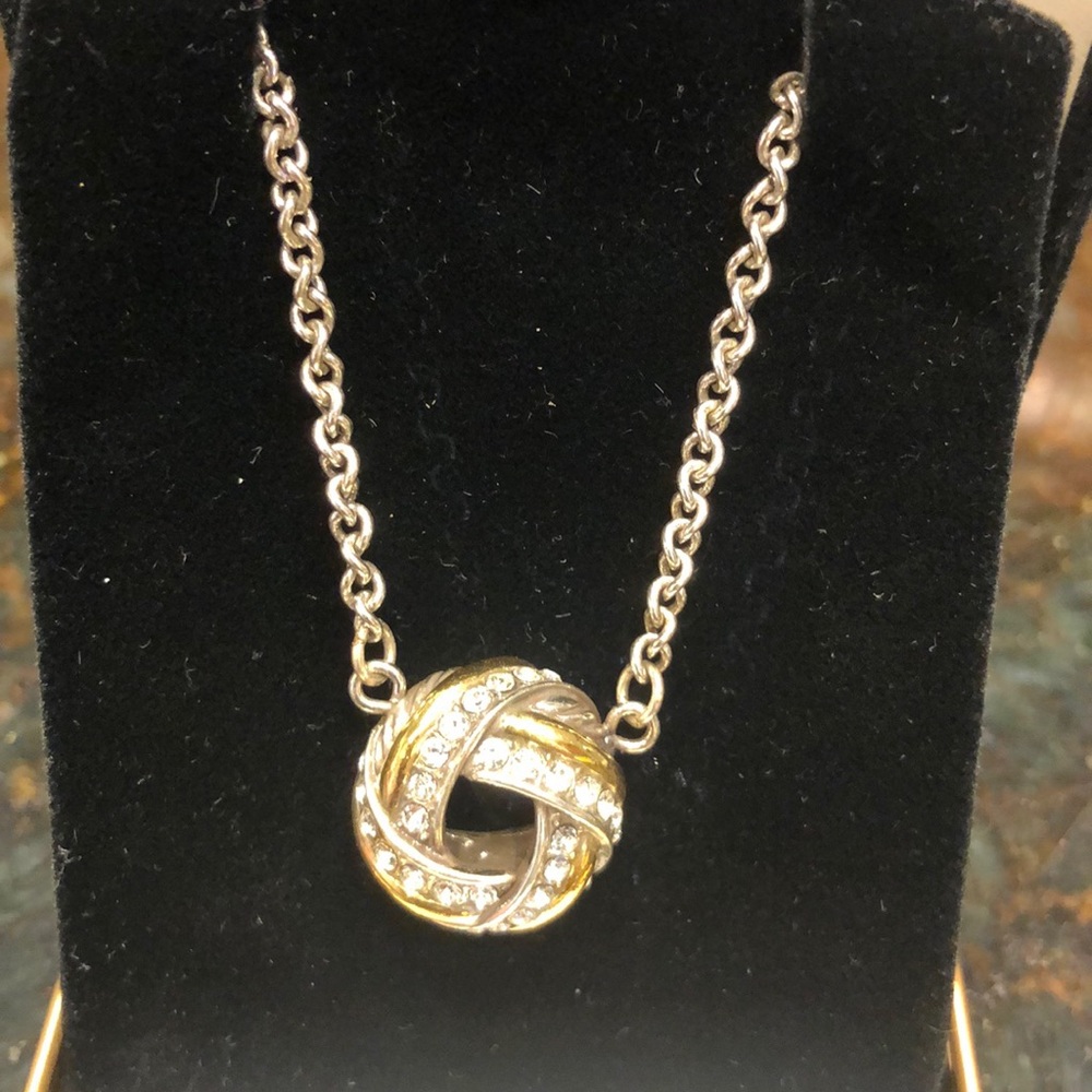 Brighton retired twist knot necklace